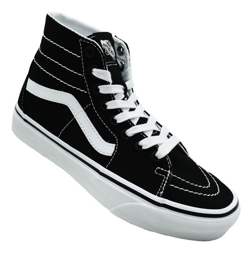 Tenis Vans Sk8-hi Tapered Vn0a4u161wx Black/true Wht Canvas