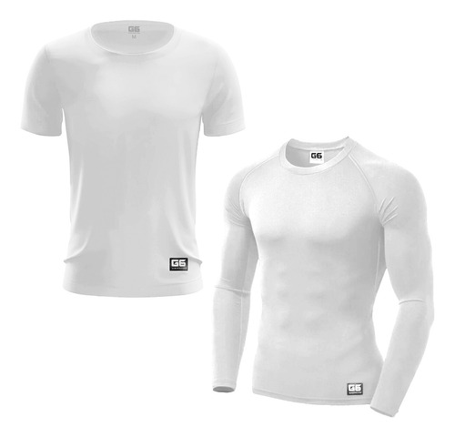 Pack X 2 Remeras Camiseta Deportiva De Hombre Dry Térmica G6