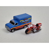 Galoob Lote 2 Micromachines Ford Box Van Ducati 1000 