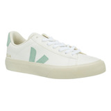 Veja Campo Low Chromefree Blanco/menta Incluye Caja