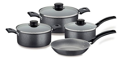 Set Bateria Ollas Tramontina Turim Cocina 7 Piezas Teflon 