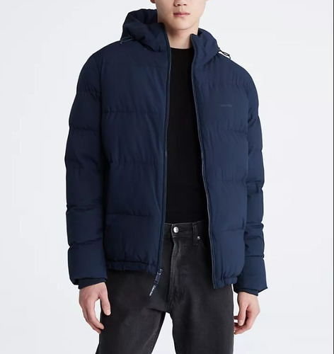 Campera Calvin Klein Hombre - Hooded Puffer - Original Usa