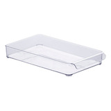 Organizador Gaveta Empilhável Transparente 37x21x5,5cm 941