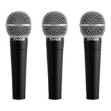 Superlux Tm58 Dynamic Vocal Microphone Paquete De 3