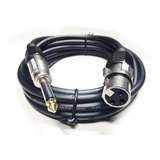 Cable Para Microfono Xlr A Plug Reforzado Mallado Prof.