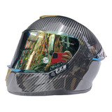 Casco En Carbono Shaft Pro 620 C Evo, Certificado Ece 2206.