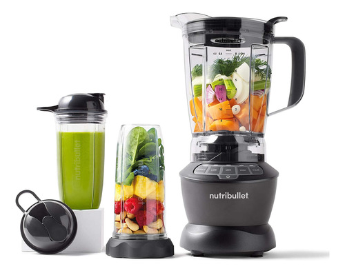 Combo De Batidora Nutribullet Znbf30500z, 1200 W, Oscuro