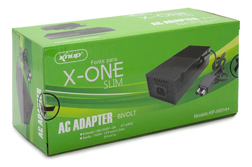 Fonte Slim Para Xbox One Knup Kp-w014+