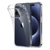 Funda Tpu Para iPhone 15 Pro Max + Vidrio Templado Privado