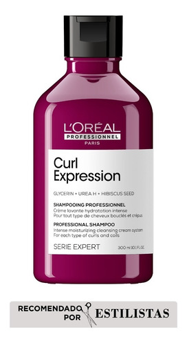 Shampoo L'oréal Hidratación Intensa Cabello Rizado 300ml 
