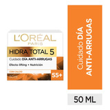 Crema Facial Loreal Hidro Total 5 Humectante Calcio 50 Ml