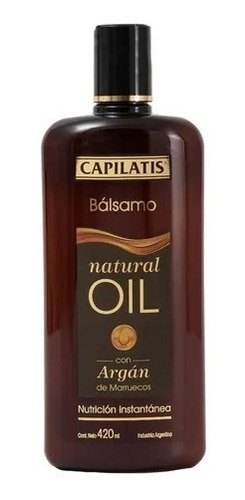Capilatis Shampoo Natural Oil Argan De Marruecos 420ml