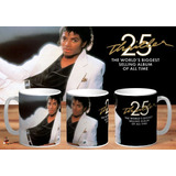 Taza Michael Jackson Thriller 25 Aniversary 4k Art 03