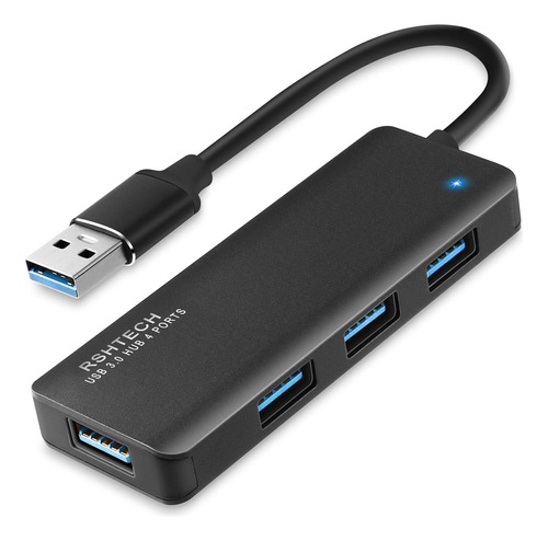 Hub Usb 3.0 Splitter Rshtech Aluminio Usb Port Expander Ultr