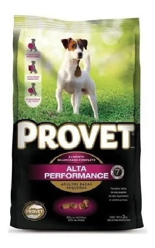 Provet Alta Performance Adultos Pequeños 15kg Universal Pets