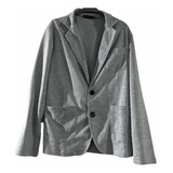 Poleron Blazer Gris Talla M