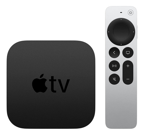 Apple Tv 4k De Voz 2da Generacion 4k 64gb Negro Streaming