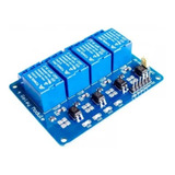Modulo Rele 4 Canales Relay Arduino 5v Microcontrolador Pic