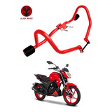 Slider Protector De Acero Rojo Para Moto Vento Falkon 250