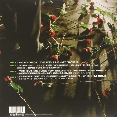 Eminem Curtain Call The Hits 2 Lps Vinyl