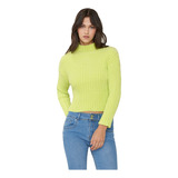 Sweater Mujer Chenille Rib Lima Corona