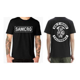 Playera Sons Of Anarchy Hijos De La Anarquia