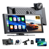 Autoestéreo 10.26in 4k Gps Con Dashcam Y Inalámbrico Carplay