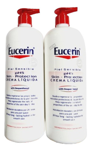 Crema Corporal Eucerin  Ph5 1 Litro  Pack 2  Oferta !!!!!