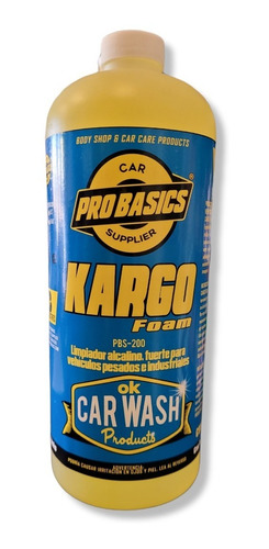 Kargo Foam Shampo Alcalino Para Preparación O Suciedad Pesad