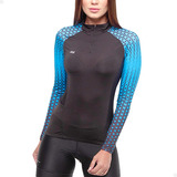 Blusa Feminina Uv50+ Manga Longa Ciclista/bike/mtb/down-hill