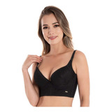 Bra Escote Con Realce Y Espalda Ancha Haby 12051 Tallas Plus