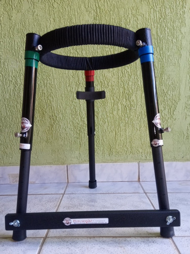 Suporte Estante  Fr Para Timbal, Desmontável E Regulável