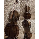 Violoncelo 4/4 Rolim Milor Envelhecido Alto Brilho Com Capa 