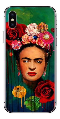 Funda Para iPhone Todos Los Modelos Tpu Frida Khalo 4