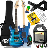 Kits De Guitarra Eléctric Pyle Kit De Amplificador Y Guitarr