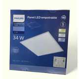 Kit 6 Pz Panel Led 34w Philips 60x60 100-277v Empotrar 6500k