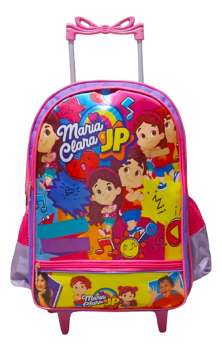 Mochila Infantil Maria Clara E Jp Rodinhas Bolsa Escolar 