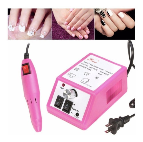 Pulidor De Uñas Eléctrico Set Brocas Manicure Pedicura Drill