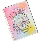 Agenda Libreta Motivacional, Planner Anual 21x15cm Sin Fecha