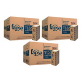 Toalla Interdoblada Fapsa 3 Packs 8 Paquetes 180m Doble Hoja