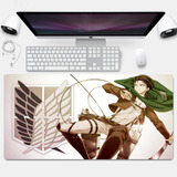 Attack Titan Anime Gamer Grande Tapete Mousepad 80*40 Cm