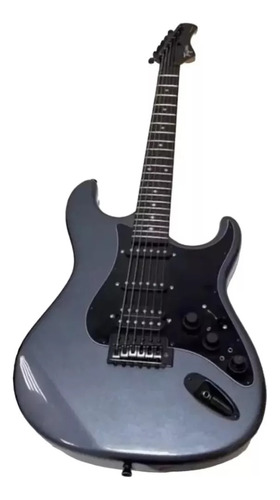 Guitarra Strato Tagima Sixmart Cinza Metálico Hss C/ Efeitos