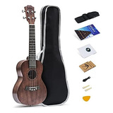 Ukelele Tenor Ukelele Solido Superior Caoba 26 Pulgadas Con 