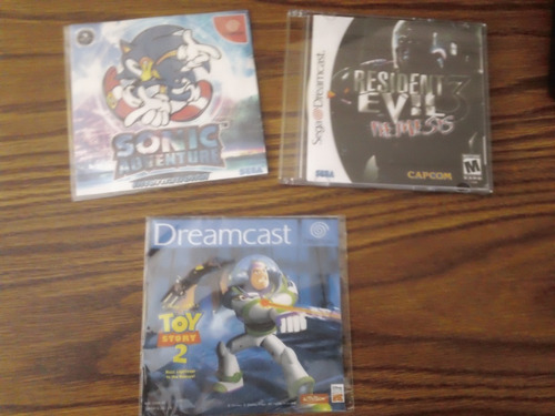 3 Juegos Dreamcast Físicos Favor De Leer Descripción