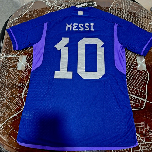 Camiseta Afa Heat Rdy 10 Messi 3 Estrellas Suplente 100%orig