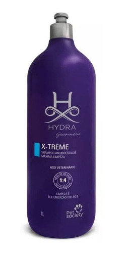 Shampoo Hydra Groomers X-treme  Anti-residuo 1 Litro