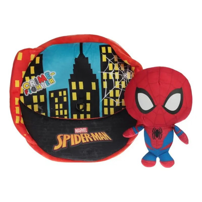 Peluche Spiderman Con Mochila Marvel Plush Petit Ruzoriginal Color Rojo | Envío gratis