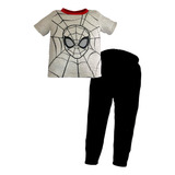 Pijama Algodón Pantalón Y Playera Marvel Spiderman