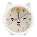 Reloj Despertador Animal Perro/gato Lindo Niños Silenc...