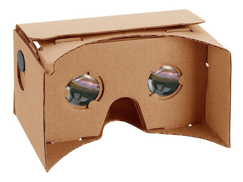 Google Cardboard Visor De Realidad Virtual Lentes Vr Box 3d